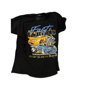 Fast and Furious Not the Ride Its the Rider TShirt Mens Lar